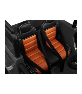 Voiture électrique 2 places 24V Jeep WXE Noir - Pack Luxe