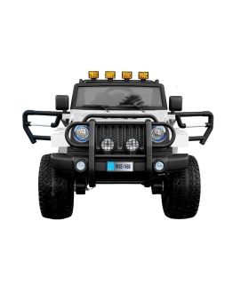 Voiture électrique 2 places 24V Jeep WXE Blanc - Pack Luxe