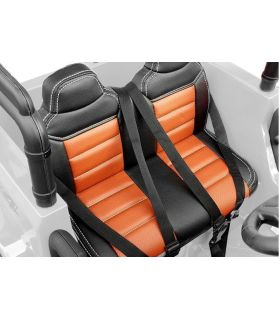 Voiture électrique 2 places 24V Jeep WXE Blanc - Pack Luxe