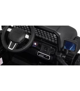 Voiture électrique Jeep 12 Volts BDM0922 Noire - Pack Luxe