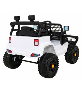 Voiture électrique Jeep 12 Volts BDM0922 Blanche - Pack Luxe