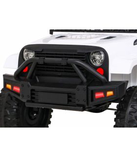 Voiture électrique Jeep 12 Volts BDM0922 Blanche - Pack Luxe