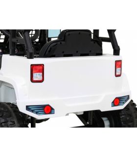 Voiture électrique Jeep 12 Volts BDM0922 Blanche - Pack Luxe