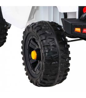 Voiture électrique Jeep 12 Volts BDM0922 Blanche - Pack Luxe