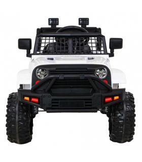 Voiture électrique Jeep 12 Volts BDM0922 Blanche - Pack Luxe