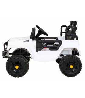 Voiture électrique Jeep 12 Volts BDM0922 Blanche - Pack Luxe