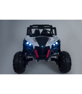 Voiture électrique 2 places 24V Buggy UTV-MX Blanc - Pack Luxe