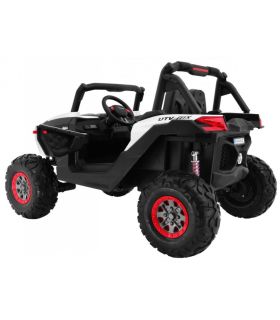 Voiture électrique 2 places 24V Buggy UTV-MX Blanc - Pack Luxe