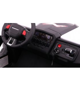 Voiture électrique 2 places 24V Buggy UTV-MX Blanc - Pack Luxe