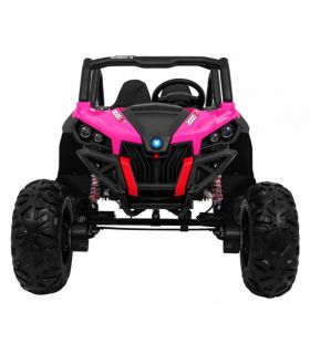 Voiture électrique 2 places 24V Buggy UTV-MX Rose - Pack Luxe