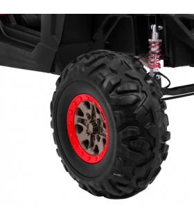 Voiture électrique 2 places 24V Buggy UTV-MX Rose - Pack Luxe