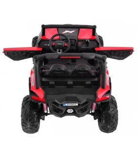 Voiture électrique 2 places 24V Buggy UTV-MX Rouge - Pack Luxe