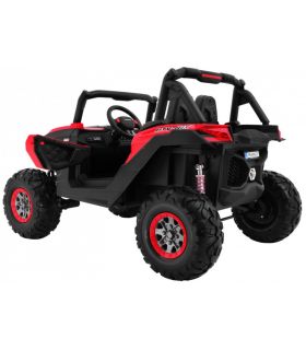 Voiture électrique 2 places 24V Buggy UTV-MX Rouge - Pack Luxe