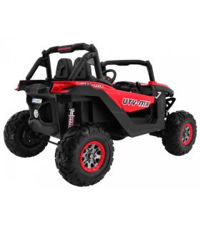 Voiture électrique 2 places 24V Buggy UTV-MX Rouge - Pack Luxe