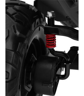 Voiture électrique 2 places 24V Buggy UTV-MX Rouge - Pack Luxe