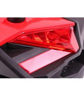 Voiture électrique 2 places 24V Buggy UTV-MX Rouge - Pack Luxe