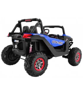 Voiture électrique 2 places 24V Buggy UTV-MX Bleu - Pack Luxe