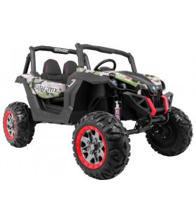 Voiture électrique 2 places 24V Buggy UTV-MX Militaire - Pack Luxe