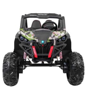Voiture électrique 2 places 24V Buggy UTV-MX Militaire - Pack Luxe + LCD