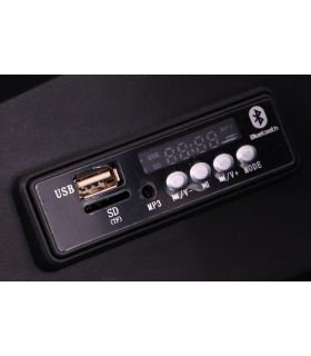 Voiture électrique 2 places 24V Buggy UTV-MX Blanc - Pack Luxe + LCD