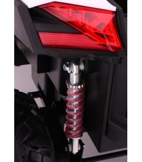 Voiture électrique 2 places 24V Buggy UTV-MX Blanc - Pack Luxe + LCD