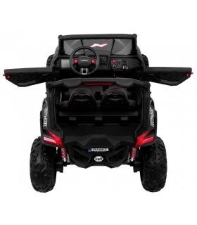 Voiture électrique 2 places 24V Buggy UTV-MX Noir - Pack Luxe + LCD