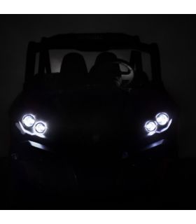 Voiture électrique 2 places 24V Buggy UTV-MX Noir - Pack Luxe + LCD
