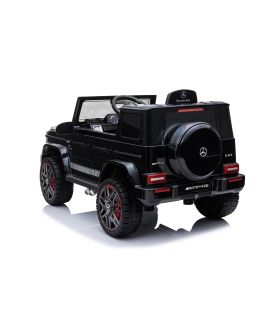 Voiture électrique 12V Mercedes G63 Noire - Pack Luxe
