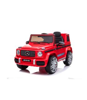 Voiture électrique 12V Mercedes G63 Rouge - Pack Luxe