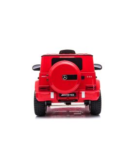 Voiture électrique 12V Mercedes G63 Rouge - Pack Luxe