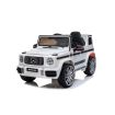 Voiture électrique 12V Mercedes G63 Blanc - Pack Luxe