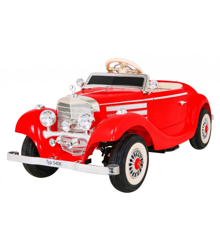 Voiture électrique 12V Mercedes 540A Rouge - Pack Luxe