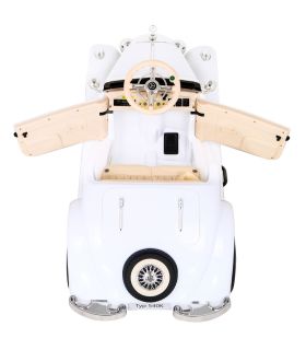 Voiture électrique 12V Mercedes 540A Blanche - Pack Luxe