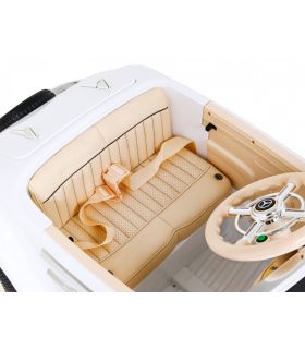 Voiture électrique 12V Mercedes 540A Blanche - Pack Luxe