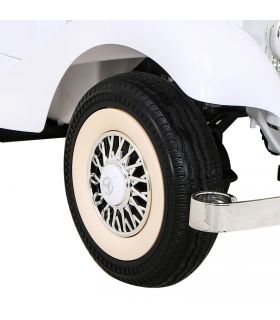 Voiture électrique 12V Mercedes 540A Blanche - Pack Luxe