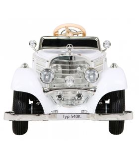 Voiture électrique 12V Mercedes 540A Blanche - Pack Luxe