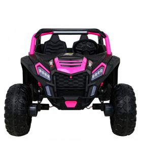 Voiture électrique 2 places 24V Buggy ATV Rose - Pack Luxe