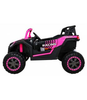 Voiture électrique 2 places 24V Buggy ATV Rose - Pack Luxe