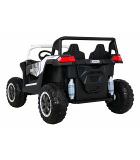Voiture électrique 2 places 24V Buggy ATV Blanc - Pack Luxe