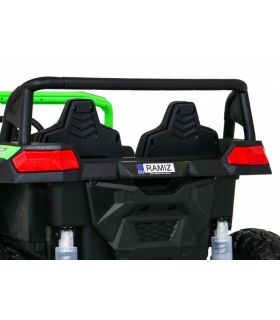 Voiture électrique 2 places 24V Buggy ATV Vert - Pack Luxe