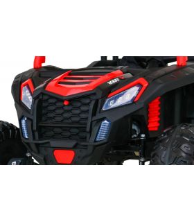 Voiture électrique 2 places 24V Buggy ATV Rouge - Pack Luxe