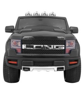 Voiture électrique 2 places 12V Long Noire - Pack Luxe
