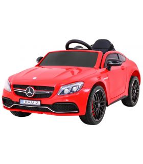 Voiture électrique 12V Mercedes C63 Rouge - Pack Luxe