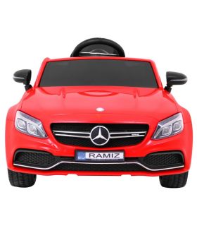 Voiture électrique 12V Mercedes C63 Rouge - Pack Luxe