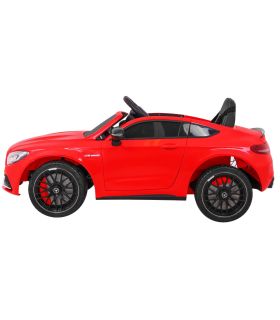 Voiture électrique 12V Mercedes C63 Rouge - Pack Luxe