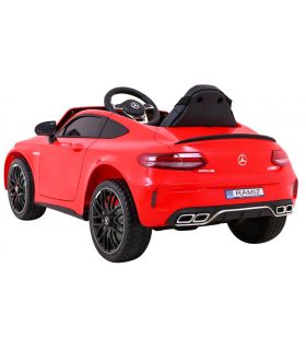 Voiture électrique 12V Mercedes C63 Rouge - Pack Luxe