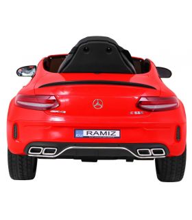 Voiture électrique 12V Mercedes C63 Rouge - Pack Luxe