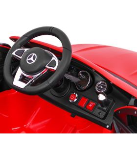Voiture électrique 12V Mercedes C63 Rouge - Pack Luxe