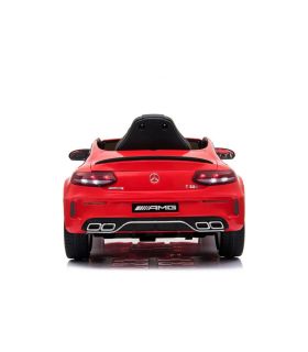 Voiture électrique 12V Mercedes C63 Rouge - Pack Luxe