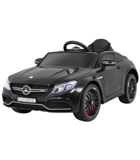 Voiture électrique 12V Mercedes C63 Noire - Pack Luxe